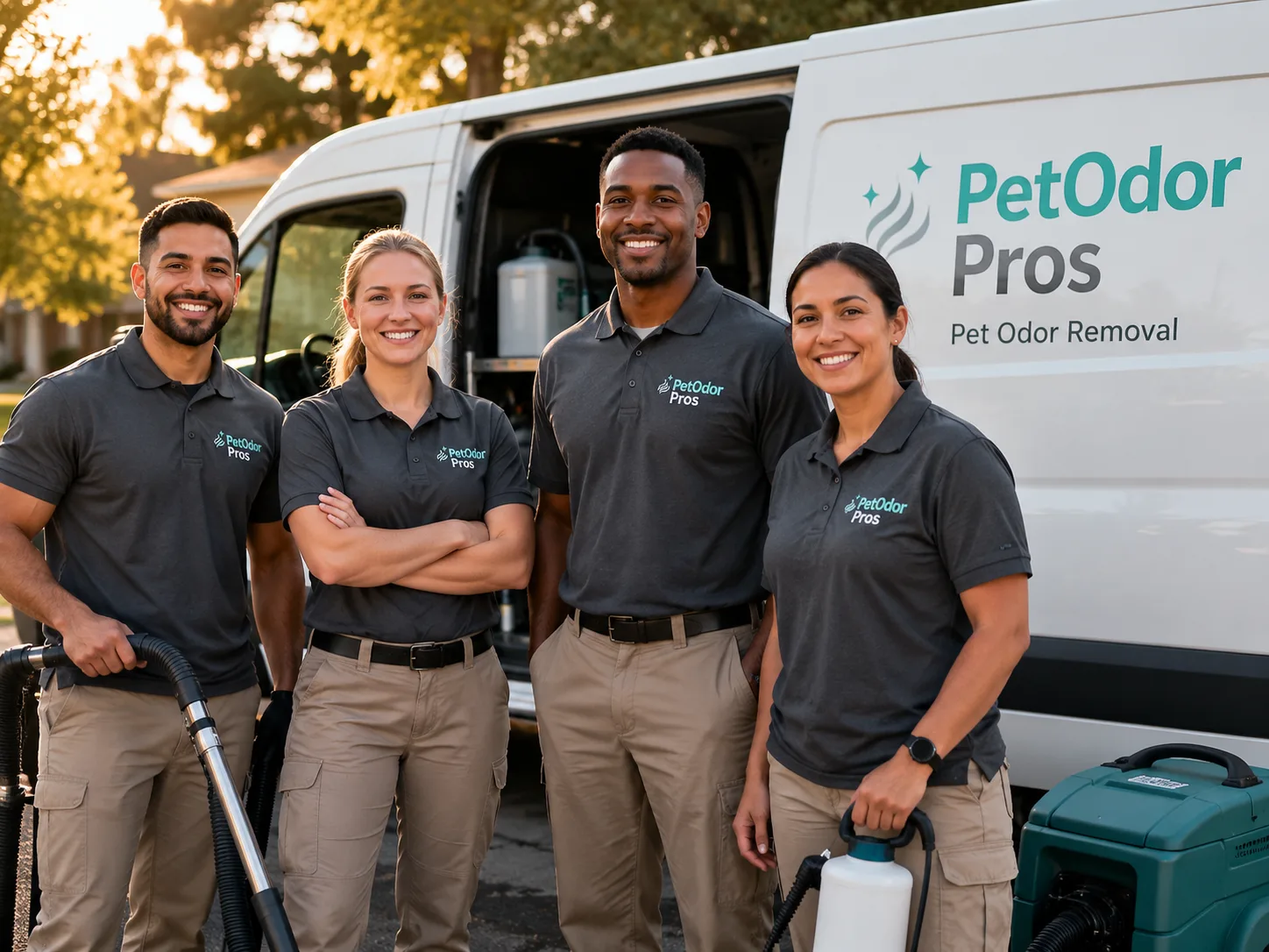 Pet Odor Removal team serving Preston, OK